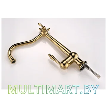 Смеситель Paulmark Retro Re213226-G (золото) картинка 2